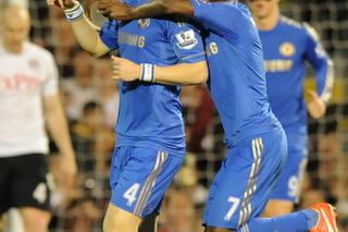 David Luiz cieszy się z przepięknej bramki strzelonej Fulham