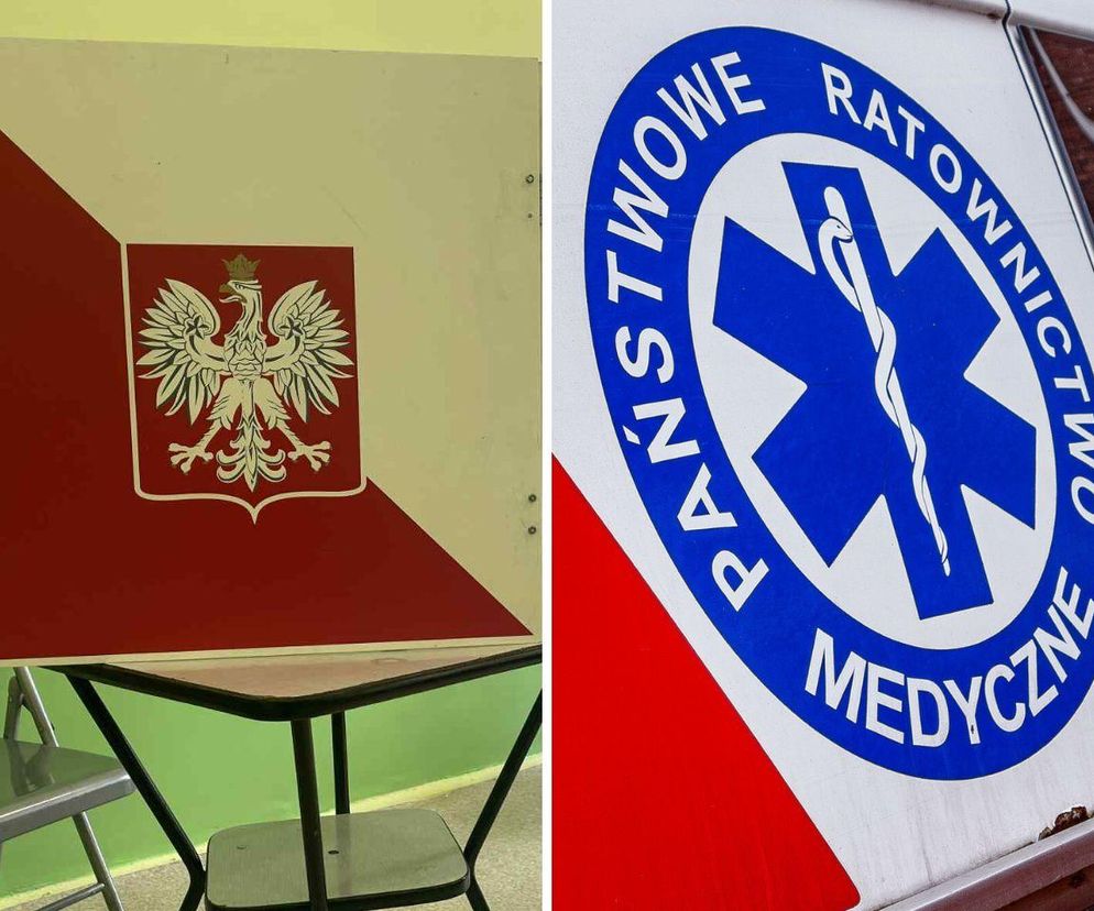 Wybory prezydenckie 2025. Tragedia w Krakowie. 75-latek zasłabł w komisji. Zmarł w drodze do szpitala