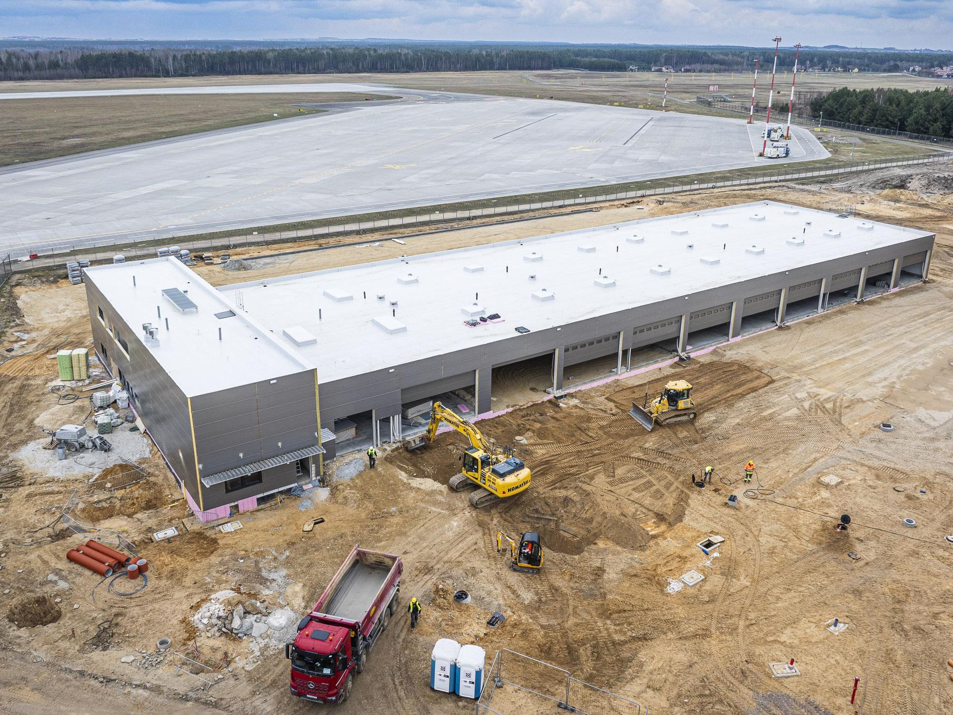 Inwestycje na Katowice Airport 2025