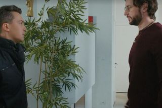 M jak miłość, odcinek 1859: Jakub Karski (Krzysztof Kwiatkowski), Mariusz (Mateusz Mosiewicz)