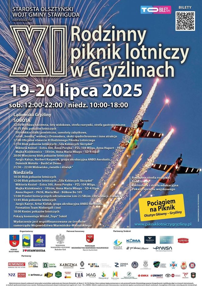11. Rodzinny Piknik Lotniczy w Gryźlinach