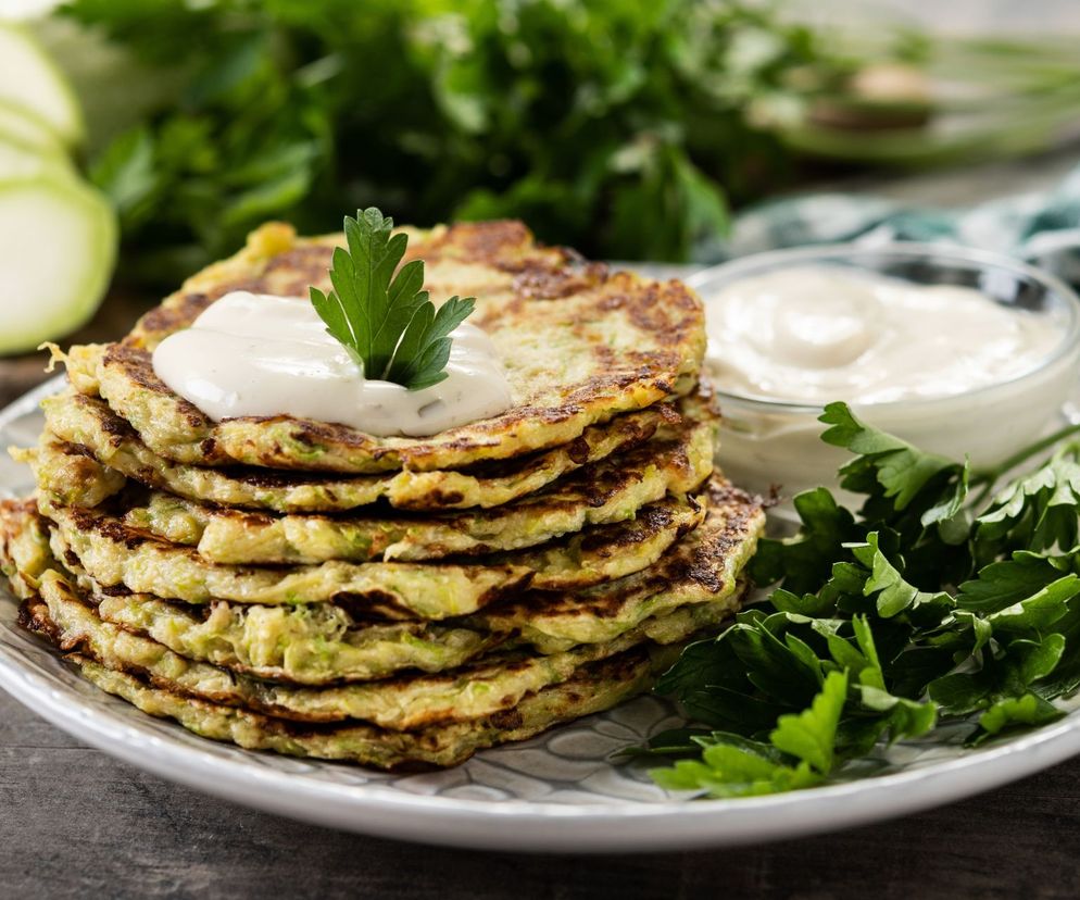 Placki z cukinii