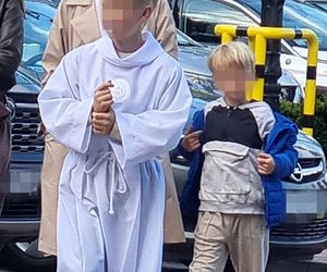 Marcin Mroczek na białym tygodniu komunijnym