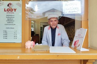W Krościenku lody u 97-letniego pana Felicjana zna każdy