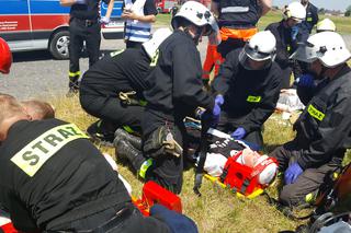 Uszkodzony samolot i awaryjne lądowanie! Ogromna akcja służb na lotnisku