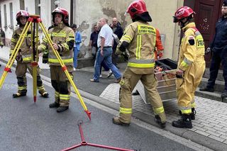 Zawaliła się kamienica w Wągrowcu