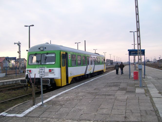 Dworzec w Sierpcu przed modernizacją (2008)