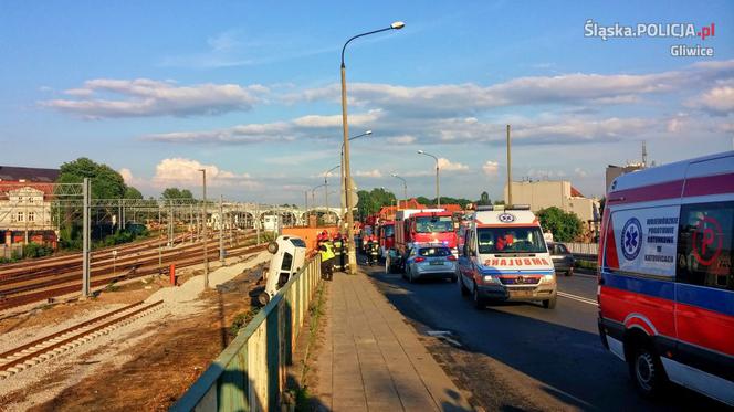 Wypadek w Gliwicach