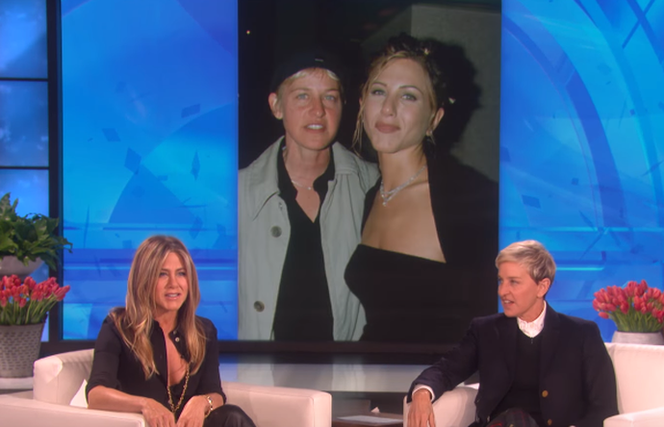 Jennifer Aniston Ellen DeGeneres