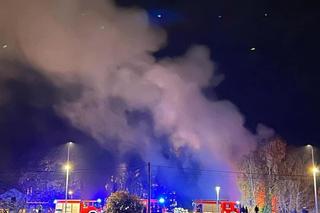 Trumny w zakładzie stolarskim płonęły jak pochodnie