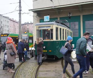 Katarzynki 2024 - wystawa tramwajów przy historycznej zajezdni przy ulicy Madalińskiego