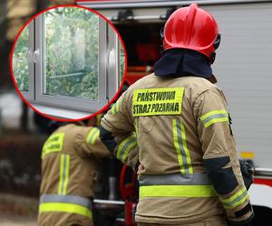 Malutkie dziecko zamknęło mamę na balkonie. Musięli intrweniować strażacy i policja, dokładnie 11 mundurowych