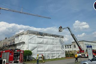 Pożar w Instytucie Lotnictwa w Warszawie! Ewakuacja 25 osób