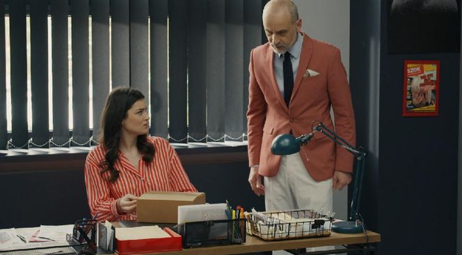 Barwy szczęścia, odcinek 3183. Weronika (Maria Świłpa), Kornel (Jakub Bohosiewicz) 