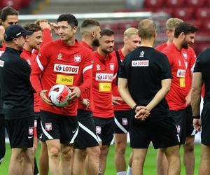 Trening buiało-czerwonych przed meczem Polska - Belgia
