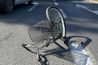 Horror na drodze. Jej rower pękł na pół! Potworny wypadek w Wyszkowie 
