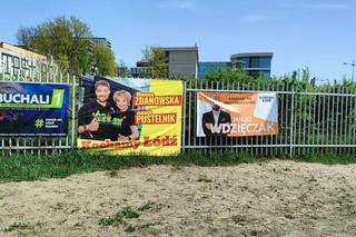 Plakaty wyborcze nadal w całym Wrocławiu. Kto musi je posprzątać? Do kiedy? 