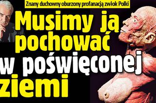 Ks. prof. Paweł Góralczyk o zmarłej matce Danuty Staszewskiej: Musimy ją pochować w poświęconej ziemi!
