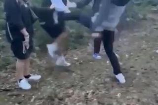 Wstrząsające wideo z Legionowa. Pastwili się nad równieśnikiem i to nagrywali