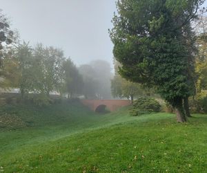 Zamojski Park jesienią
