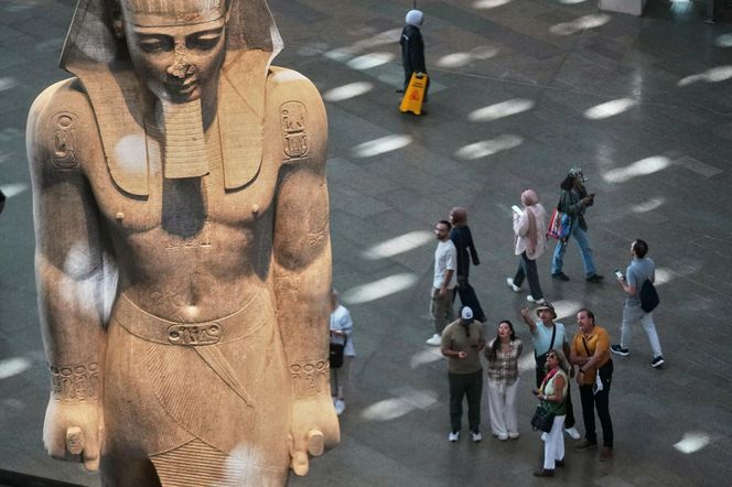 WIelkie Muzeum Egipskie w Gizie 