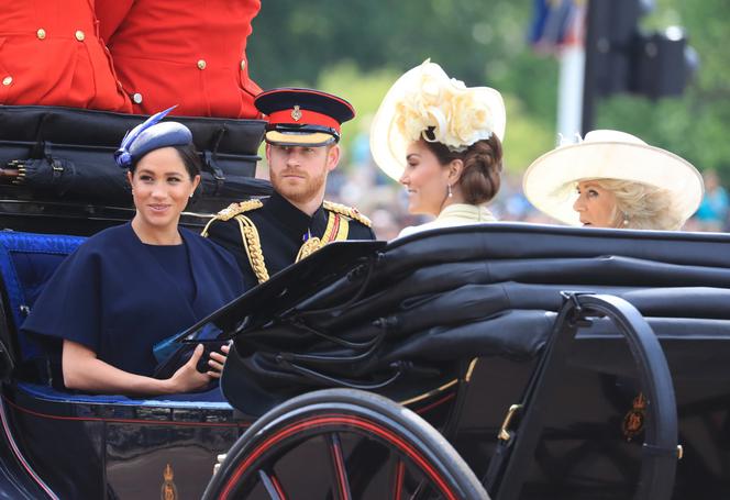 Księżna Meghan Markle, książę Harry, księżna Kate Middleton, księżna Camilla