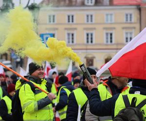 Protest rolników 20 marca w Lublinie. Przeszli ulicami miasta pod LUW