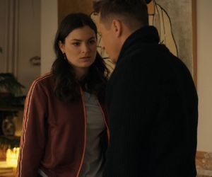 Barwy szczęścia, odcinek 3202. Błażej (Piotr Ligienza), Weronika (Maria Świłpa)