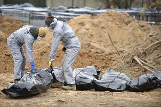 Rosjanie kazali kopać własne groby i grzebali cywili żywcem. Wstrząsające opisy zbrodni pod Kijowem