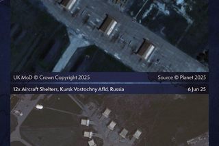 Rosja buduje schrony dla samolotów