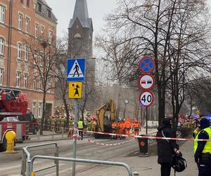 Zdjęcia z miejsca eksplozji budynku w Katowicach