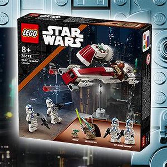 LEGO Grogu BARC Speeder Escape