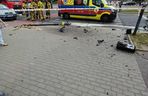 Łódź. Samochód wjechał w grupę przechodniów 