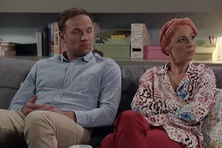 Pierwsza miłość, odcinek 3735: Kinga (Aleksandra Zienkiewicz), Janek (Maciej Mikołajczyk)