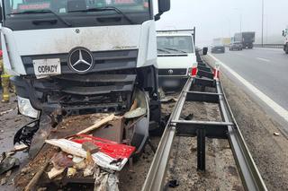 Potężny karambol na Obwodnicy Trójmiasta. Wypadek z udziałem pojazdu znanej firmy kurierskiej