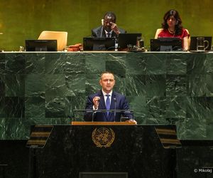 Sztuczna inteligencja jako tarcza w cyberprzestrzeni. Prezydent Nawrocki na forum ONZ