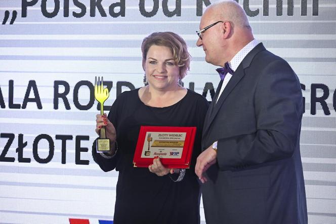 Katarzyna Bosacka kwitnie po rozstaniu z mężem. Gwiazda błyszczała na rozdaniu Złotych Widelców