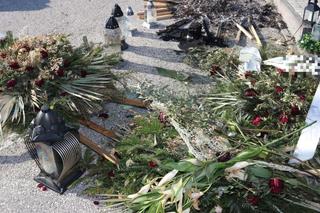 Wdowa doznała szoku, gdy zobaczył grób męża