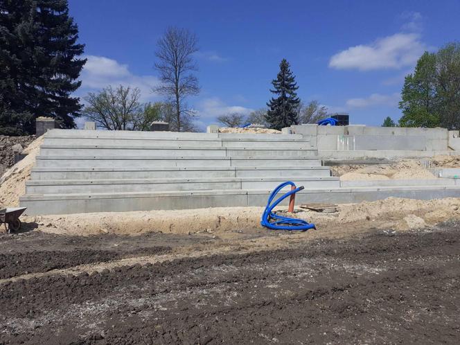 Remont Stadionu Miejskiego w Starachowicach (kwiecień 2024)