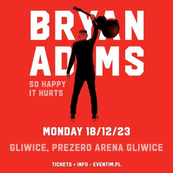 Bryan Adams 18 grudnia wystąpi w Arenie Gliwice