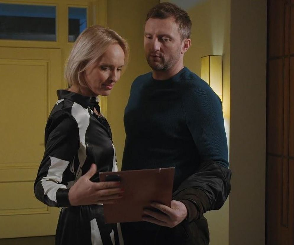  M jak miłość, odcinek 1788: Bartek wręczy Dorocie umowę o pożyczki. Ostatecznie załatwi sprawy z milionerką - ZDJĘCIA