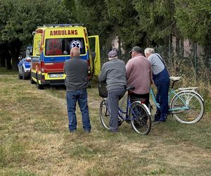 Wypadek awionetki w Krzycku Wielkim