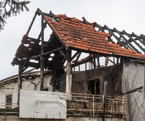 Opuszczony dom po tragedii 