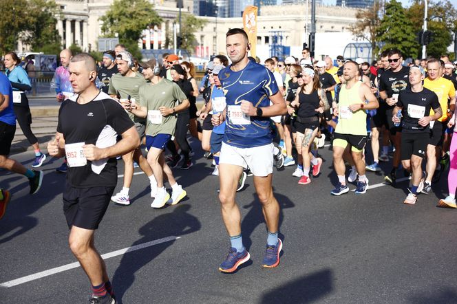 Uczestnicy 46. edycji Nationale-Nederlanden Maratonu Warszawskiego