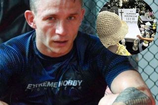 Rzeźniczak w 3. rocznicę śmierci syna zabrał na jego grób córkę. Łzy cisną się do oczu