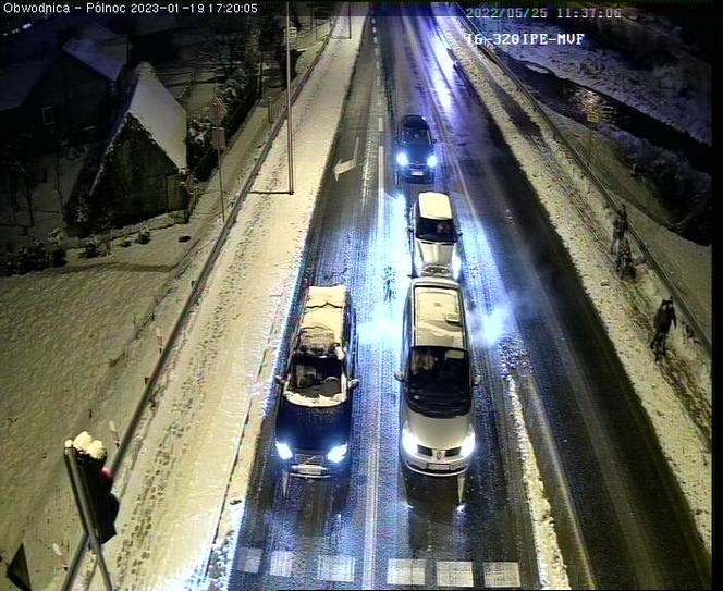 Atak zimy w Małopolsce