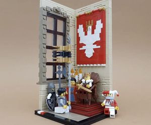 Ten artysta przedstawia historię Polski za pomocą klocków LEGO. Jego prace zachwycają!