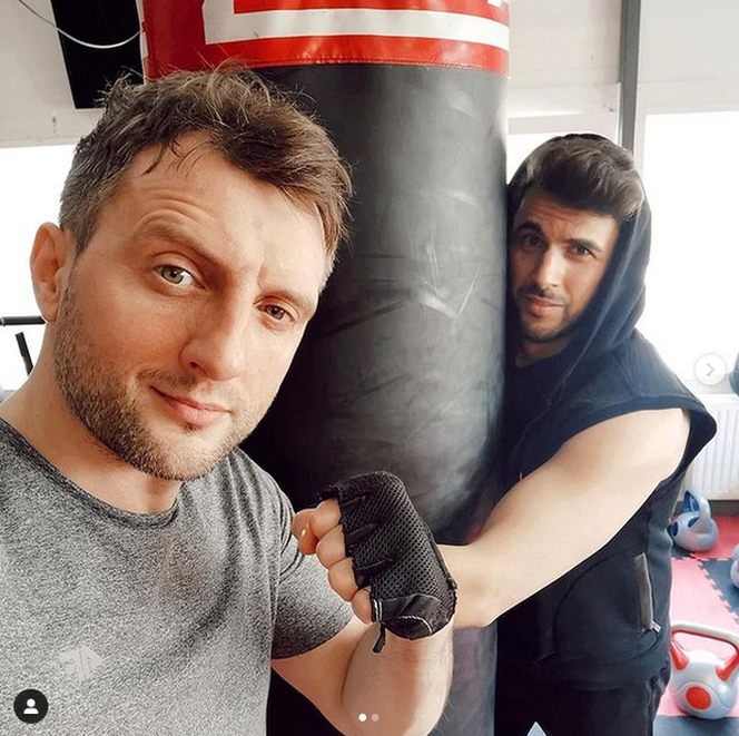 M jak miłość. Bartek (Arkadiusz Smoleński), Rafał (Jakub Kucner)