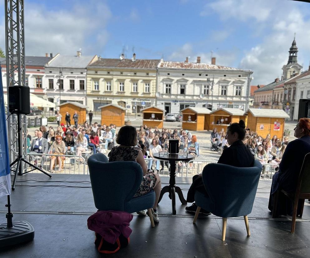 Spotkanie z autorami w trakcie Sądeckich Dni Literatury w 2023 roku