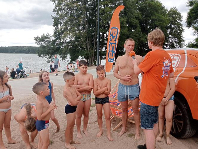 Eska Summer City Olsztyn. Pomarańczowa ekipa na Plaży Miejskiej